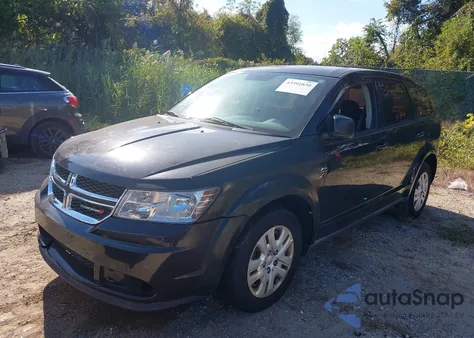 2014 Dodge Journey American Value Pkg z USA, uszkodzony, nr VIN 3C4PDCAB1ET118962